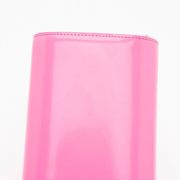 Christian Louboutin Patent Leather Loubi154 Chain Wallet - Picture 14 of 16